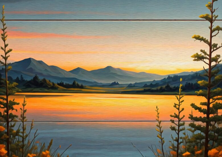 Como Fazer Quadros Decorativos com Madeira Reciclada e Tinta Acrílica