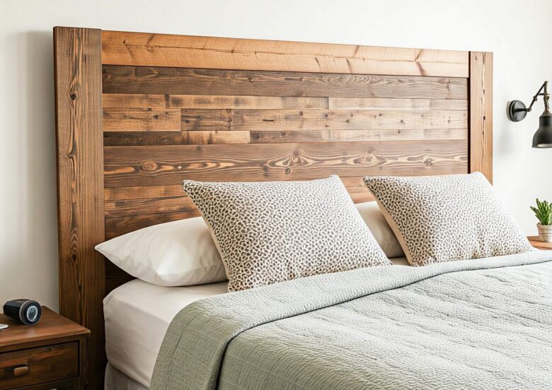 Decoração DIY Criando Cabeceiras de Cama com Madeira Recuperada