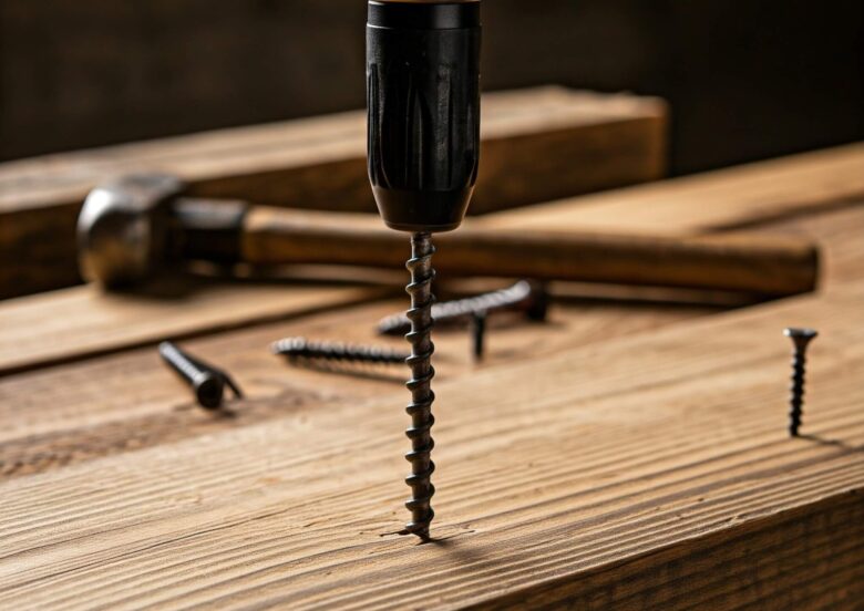 Guia Básico para Trabalhar com Parafusos e Pregos em Madeira Reciclada