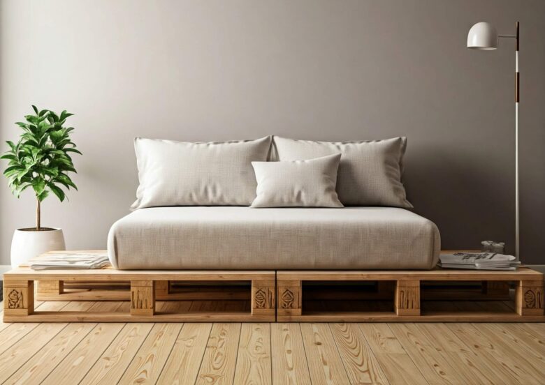 Ideias Criativas para Usar Paletes de Madeira em Projetos de Decoração Sustentável