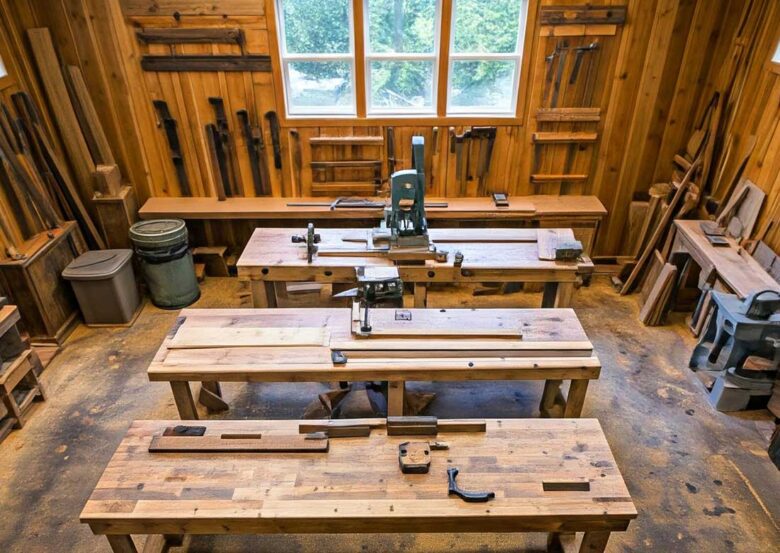 Ferramentas Avancadas para Artesaos que Trabalham com Madeira Reciclada